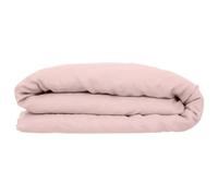 Housse de Couette 2 Personnes en Lin lavé Rose 240 x 220 cm - Atmosphera