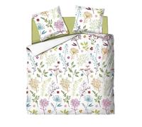 Housse de couette 2 places 220 x 240 cm 100% Coton 42 fils-cm²- Prairie