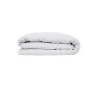 Atmosphera Housse de couette Linah 2 places 260x240 cm lin lavé Blanc