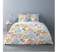 Housse de couette 200x200 FLORIS + 2 taies 100% coton
