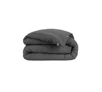Housse de Couette 200x200cm Flanelle de Coton Coloris Orage - HEDDA - ALTOBUY Gris G