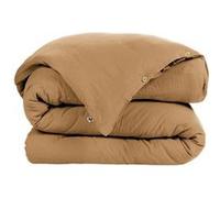 OUREA - Housse de Couette 200x200cm Gaze de Coton Camel - Altobuy Marron G