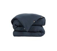Housse de Couette 200x200cm Gaze de Coton Minuit - OUREA - ALTOBUY Bleu G
