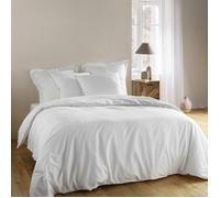 Housse de couette 240 x 220 cm coton 57 fils + 2 taies Noemie