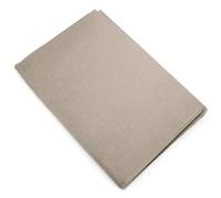 Housse de couette 240x220 cm mousseline de coton MILOS beige chanvre