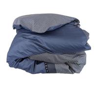 Housse de couette 240x220 cm satin de coton ENZO bleu