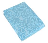 Housse de couette 240x220 cm Satin de coton PANTHEON Bleu clair
