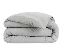 Housse de Couette 240x220cm Flanelle de Coton Coloris Brume - HEDDA - ALTOBUY Gris G