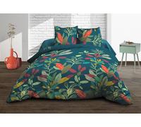 Housse de couette 240x260 + 2 taies - Pur coton 57 fils - Acapulco