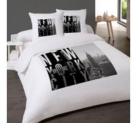Housse de couette 260x240 bronx + 2 taie