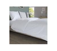 Housse de couette - 260x240 cm - Coton - Antibactérien - Blanc - Fabriqué en France