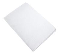 Housse de couette 260x240 cm mousseline de coton MILOS blanc neige