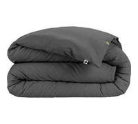 Housse de Couette 260x240cm Flanelle de Coton Coloris Orage - HEDDA - ALTOBUY Gris G