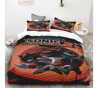 Housse De Couette 3 Pieces Sonic Boy, Impression Numérique 3d, Douce, Decoration D'intérieur, 100 % Polyester, Taille King, Cadeau Pour Adolescents Et Enfants