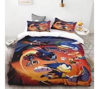 Housse De Couette 3d Exquise Sonic Wallpaper Anime Impression Numérique Couette Parure De Lit Decoration De Chambre Jeunesse Enfants Fille Garçons Cadeau