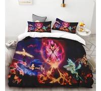 Housse De Couette 3d Exquise Sonic Wallpaper Anime Impression Numérique Couette Parure De Lit Decoration De Chambre Jeunesse Enfants Fille Garçons Cadeau