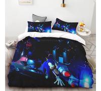 Housse De Couette 3d Exquise Sonic Wallpaper Anime Impression Numérique Parure De Lit Couette Lit Adolescents Enfants Filles Garçons Cadeau Décor