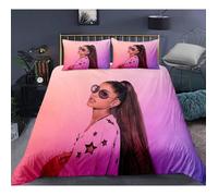 Housse de couette - Ariana Grande - 200x200cm - Motif 3D - Multicolore