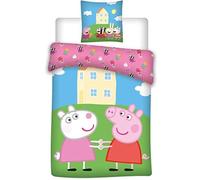 Housse de couette - Aymax - Peppa Pig - Multicouleur - 140 x 200 cm - Junior