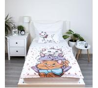 Housse de couette bébé Disney Marie Friends 100 x 135 cm, 40 x 60 cm Référence : JFK039434