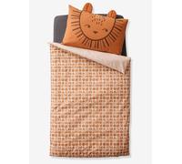Housse de couette bébé ETHNIC beige imprimé 80X120