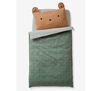 VERTBAUDET Housse de Couette bébé Green Forest Vert 80X120