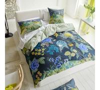 Housse de Couette, Brocart Indigo, 200 x 200 cm, Designers Guild