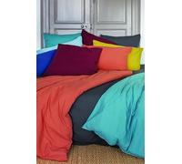 Housse de Couette Cap Ferret Coton Lavé, 140cm x 200cm Taille, Lac