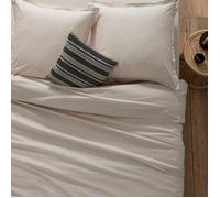 Housse de couette ""Carina"" coton beige 140x200cm - Atmosphera createur d'interieur