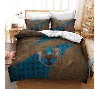 Housse De Couette Chaose-Ukb, Harry Potter, École De Magie, Parure De Lit 3 Pieces En Microfibre Imprimée De Qualité, Design Moderne, Doux Et Confortable