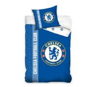Housse de couette Chelsea FC 140 x 200 cm en 100% coton - Couleur:Bleu Taille:Taille Unique - Bleu