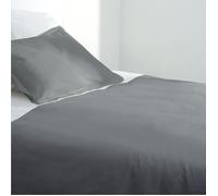 Housse de couette - DECORATIE - 220x240 - Gris - 100% coton - 57 fils