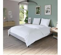 Housse de couette DODO - 240x220 cm - Coton - Antibactérien - Blanc