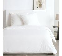 Housse De Couette Double Today 220 X 240 Cm Blanc Effet Lavé 100% Polyester