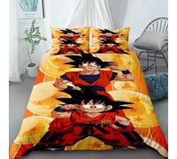 Housse De Couette Dragon-Ball Cartoon Parure De Lit Housse De Couette Housse De Couette Housse De Couette Housse De Couette Queen King Size Decoration D'intérieur Pour Enfants Cade
