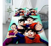 Housse De Couette Dragon-Ball Cartoon Parure De Lit Housse De Couette Housse De Couette Housse De Couette Housse De Couette Queen King Size Decoration D'intérieur Pour Enfants Cade