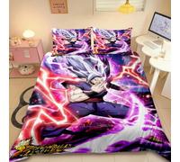 Housse De Couette Dragon Ball Cartoon Parure De Lit Housse De Couette Twin Single Queen King Size Decoration D'intérieur Pour Enfants Cadeau