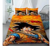 Housse De Couette Dragon Ball Cartoon Parure De Lit Queen King Size Housse De Couette Housse De Couette Enfants Cadeau Decoration D'intérieur