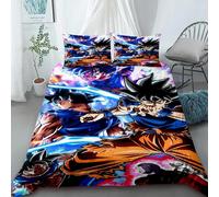 Housse De Couette Dragon Ball Cartoon Parure De Lit Queen King Size Housse De Couette Housse De Couette Enfants Cadeau Decoration D'intérieur