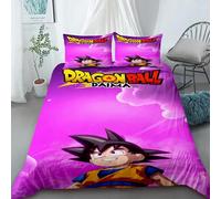 Housse De Couette Dragon Ball Cartoon Parure De Lit Queen King Size Housse De Couette Housse De Couette Enfants Cadeau Decoration D'intérieur