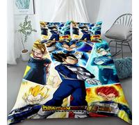 Housse De Couette Dragon Ball Cartoon Parure De Lit Queen King Size Housse De Couette Housse De Couette Enfants Cadeau Decoration D'intérieur