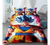 Housse De Couette Dragon Ball Cartoon Parure De Lit Queen King Size Housse De Couette Housse De Couette Enfants Cadeau Decoration D'intérieur