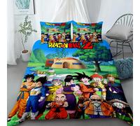 Housse De Couette Dragon-Ball Cartoon Parure De Lit Quilt Comfort King Queen Size Pour Chambre D'enfant Decoration Cadeau