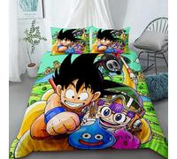Housse De Couette Dragon-Ball Cartoon Parure De Lit Quilt Comfort King Queen Size Pour Chambre D'enfant Decoration Cadeau
