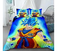 Housse De Couette Dragon Ball Comfort Housse De Couette Cartoon Twin Size Parures De Lit Pour Cadeaux De Noël Decoration D'intérieur