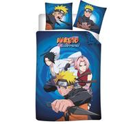 Housse de couette en coton Naruto Shippuden lit 90 cm Pierrot