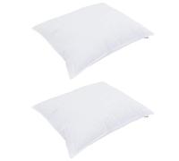 Housse de couette en microfibre 200 x 200 cm, avec des coutures en boîte, matelassée, blanche, ultra chaude, remplie de polyester, lavable en machine, pour 1-2 oreillers, literie super confortable pou