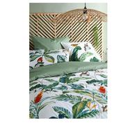 Housse de couette en percale de coton 220 x 240 cm Arupana exotique