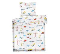 Housse de couette enfant 135 x 200 cm en coton avec fermeture éclair