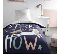 Housse de couette enfant 140x200 cm avec 1 taie d'oreiller 63x63 cm Parure de lit Coton Kids Kool 1.13